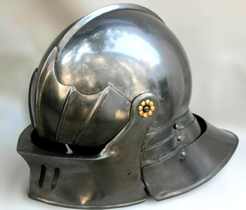 Elmetto sallet tedesco - elmetto,