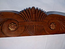 Cimasa noce massello con