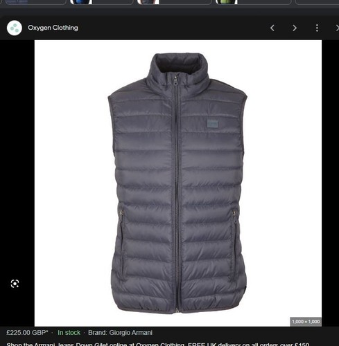 Old school gilet armani - school,