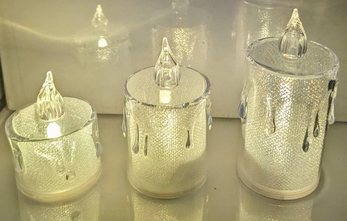 Set candele led lumini - led,