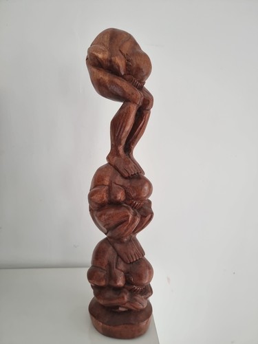 Legno scultura statua - legno,