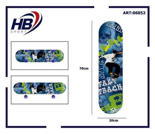 Skateboard skate legno - skateboard,