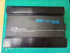 Zapco Z220 Old School Made In USA Amplifier - Rare - Full HQ Recap