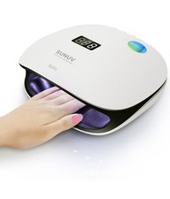 Lampada Fornetto Uv Sun4 Smart 2.0 36led 48w Ricostruzione Unghie Nail Sensore