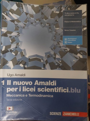 Zanichelli ugo amaldi - zanichelli, nuovo