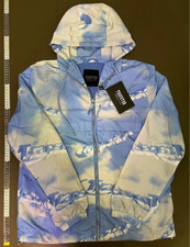 trapstar giacca a vento blu