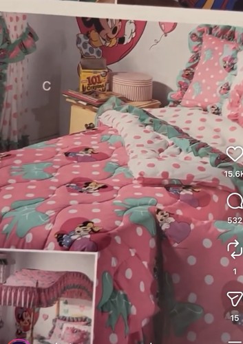 Minnie twin comforter - n, me