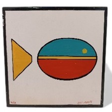 PIASTRELLA CERAMICA PESCE