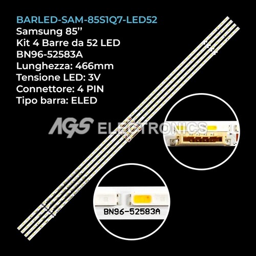 Kit barre strip led tv - kit,