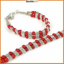 Bracciale Tibetano Rosso da