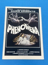 PHENOMENA DARIO ARGENTO - Locandina Poster - Versione Ufficiale