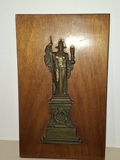 WW1-Bronzo Dea Roma Milite Ignoto-GRANDE GUERRA-1915-1918-MILITARIA-WORLD-ITALIA