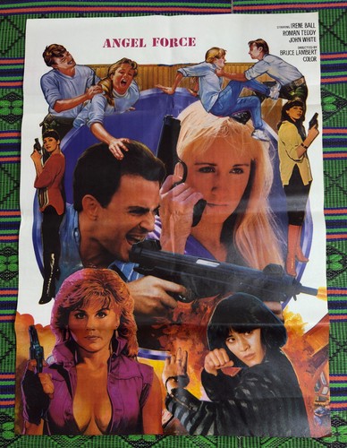 Angel force 1989 poster - angel,