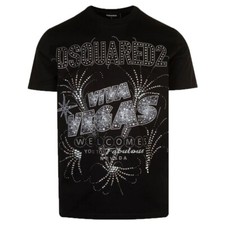 T-shirt nera Dsquared2 Viva