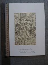 Antica stampa giapponese su