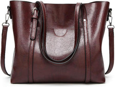 Donna Borse a Mano Borsa a Spalla Elegante Grandi Firmate Marca Tracolla Antifur