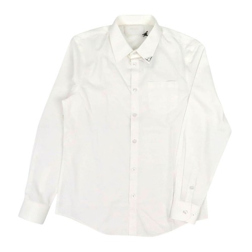 Camicia prada triangolo logo - prada,