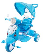 TRICICLO SCOOTER BLU