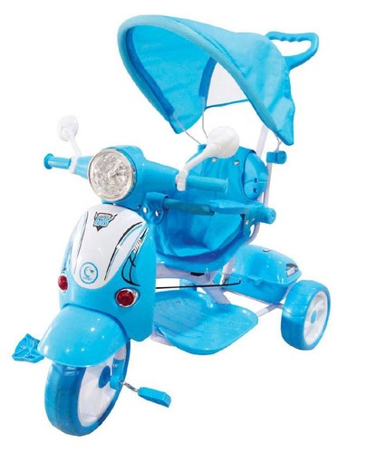 Triciclo scooter blu - triciclo,