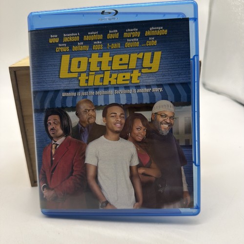 Lottery ticket blu ray disc - ticket,