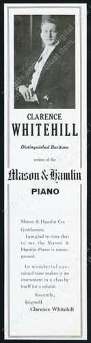 1919 clarence whitehill foto - 1919,