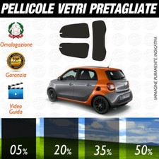 Smart ForFour dal 2015 ad OGGI Pellicole Oscuramento Vetri Posteriori Auto Pre T