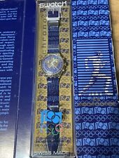 Swatch Chrono Centenario olimpiadi 1894-1994 Con Cofanetto NUOVO