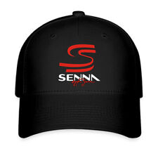Cappello nero Ayrton Senna berretto in twill berretto da baseball taglia S/M e L/XL