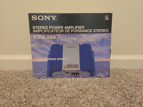 Sony exm 502 - amplificatore, di