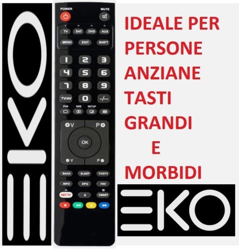 Telecomando universale eko - telecomando, tv