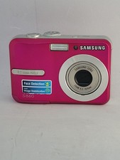 Samsung Digimax S860 8,1 MP fotocamera digitale rosa scatto a punti NO scheda SD TESTATA