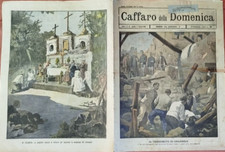 TERREMOTO CALABRIA 1905 CAFFARO DELLA DOMENICA PARGHELIA TROPEA ZAMMARO' TROPEA