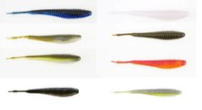 Esche missilistiche 4 1/2" Spunk Shad 4,5 Pintail rimorchio per esche da nuoto - colori a scelta
