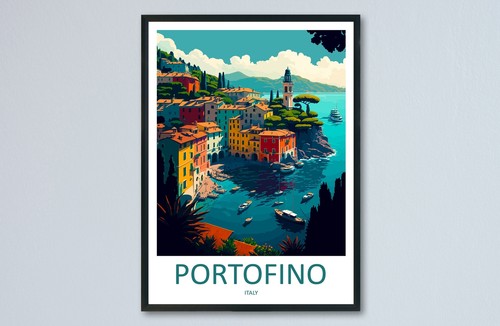 Portofino Stampa Viaggio Wall