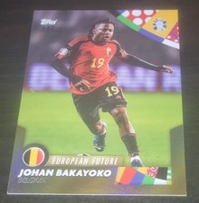 Johan Bakayoko 1/1 Topps Eufa