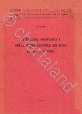 ESERCITO Mitragliatrice MG42-59 NATO 1965 5579 Manual  DVD