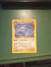 Pokémon 10/82 Dark Machamp holo LIGHT PALYED ITALIANO Team Rocket Pokemon