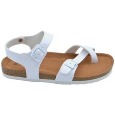 Sandalo basso donna bianco