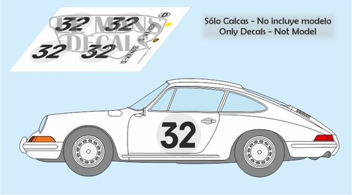 Decalcomanie porsche 911 - decalcomanie,