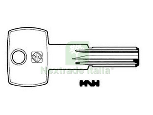 10pz chiavi punzonate - chiavi, per