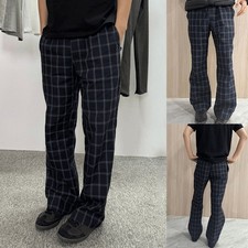 Pantalone dritto a quadri