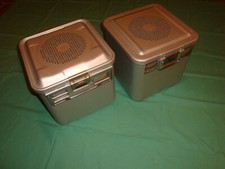 No. 1 Aesculap sterilization container - 28 x 28 x 26 cm