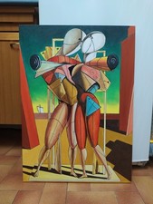 Quadro dipinto mano ettore e - quadro,