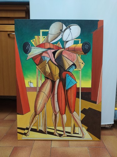 Quadro dipinto mano - quadro,