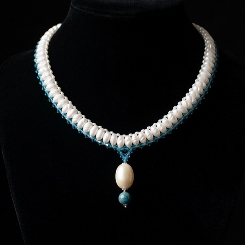 Collana artigianale elegante - collana,