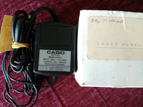 Casio caricatore vintage - casio,