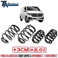 Molle Progressive Rialzate +3cm Durezza +20% Transporter Multivan 2020-2024