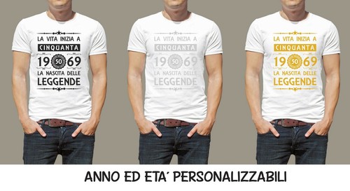 Shirt uomo leggende vita - t-shirt,