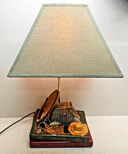 Fishing theme table lamp - fishing,