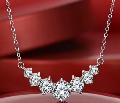 Collana diamante moissanite - collana,